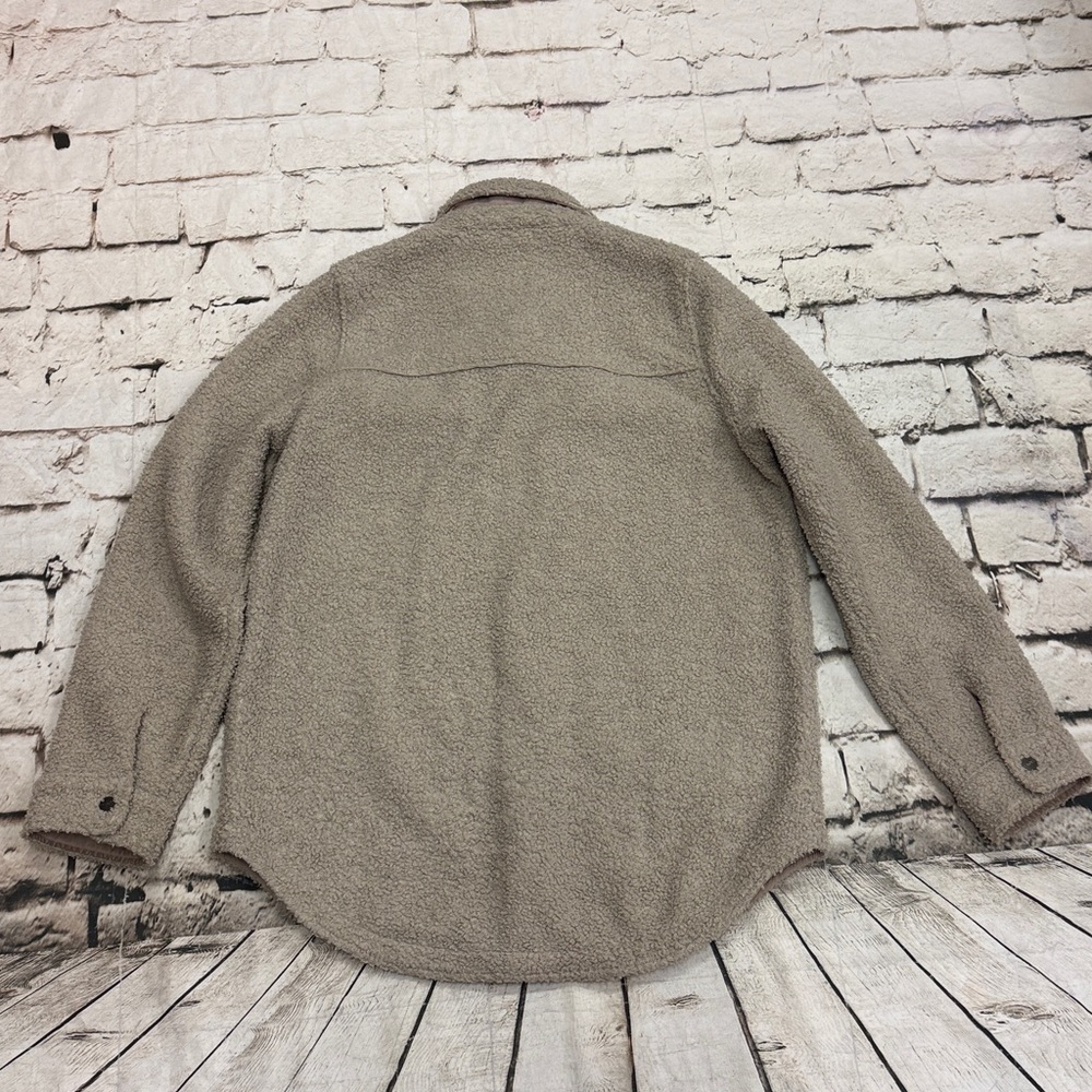 Vuori Sycamore Shirt Jacket Sherpa Shacket Size M - Picture 10 of 12